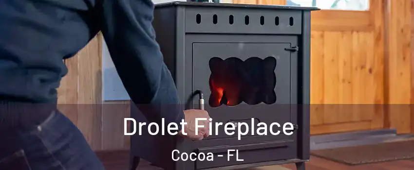  Drolet Fireplace Cocoa - FL