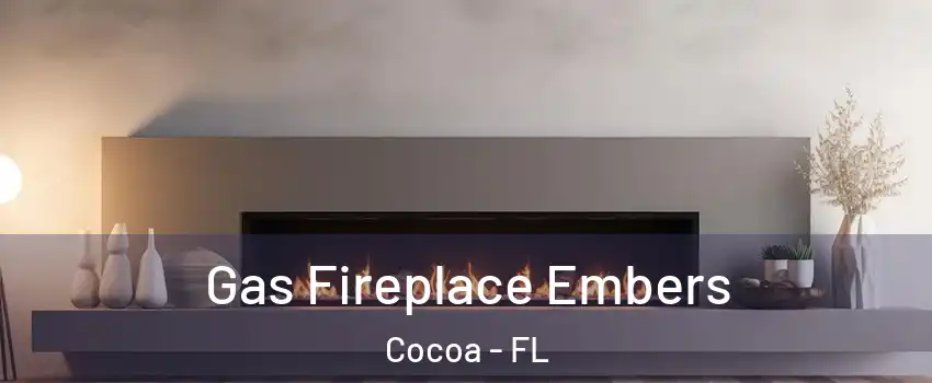Gas Fireplace Embers Cocoa - FL