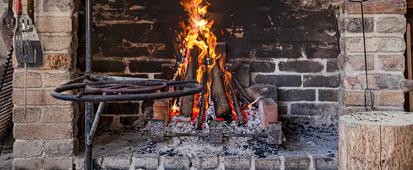 Cracked Electric Fireplace Bricks Repair Services in Cocoa, FL