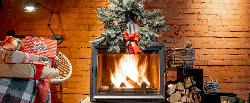 Travis Industries Linear Gas Fireplace Installation in Cocoa, Florida