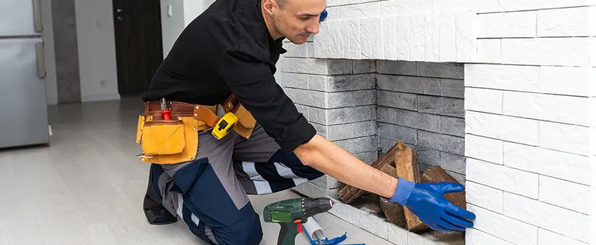 Fireplace Damaged Damper Frame Repair Services in Cocoa, Florida