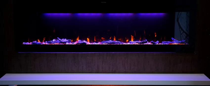 Dynamic Flame Color Fireplace Installation in Cocoa, FL